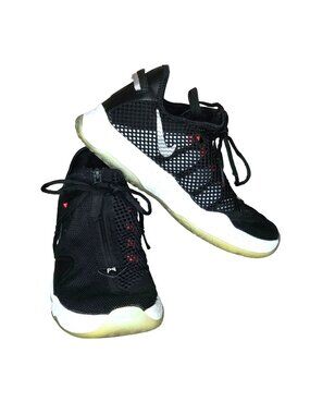 Nike PG Paul George Black Basketball Shoes Sneakers Mens 8.5 CD5079-01